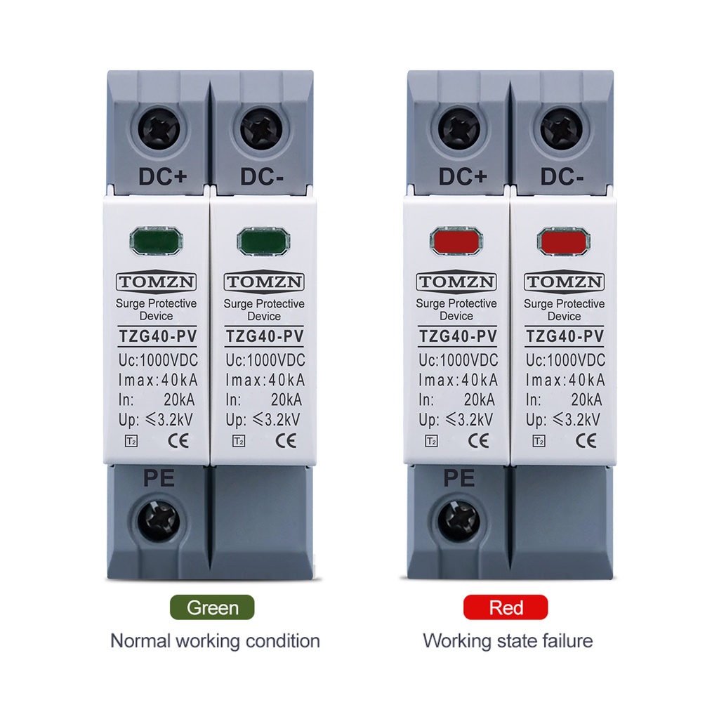 DC SPD 20KA~40KA Protective Low-voltage Arrester Device