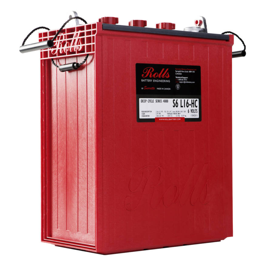 Rolls Battery 6V 445AH S6-L16HC Flooded