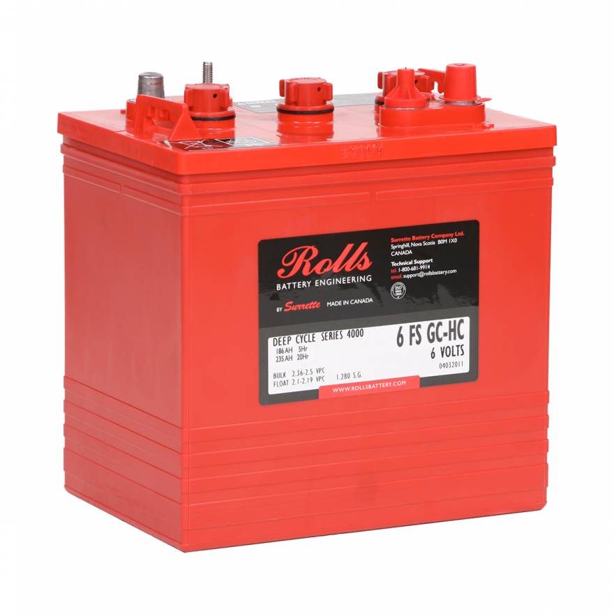 Bateria Rolls 6V 235AH @20