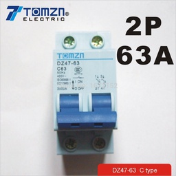 [TOB1-63A2P] Breaker AC 2P 63A 400V