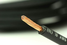 [SW0006] 10 AWG Solar Panel Wire Black madie in USA