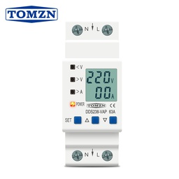 [DDS-238VAP80A] Protector de voltaje ajustable 80A 110V 230V